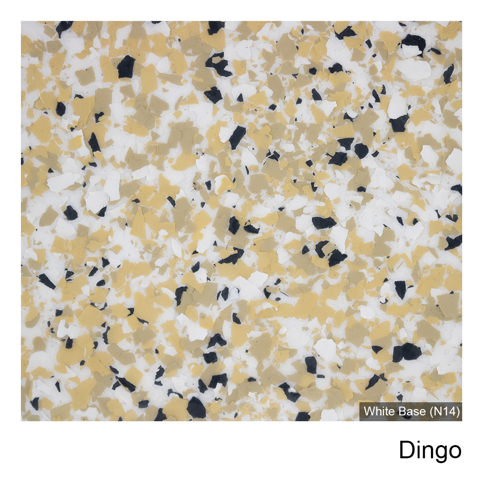 Colour Flake™ Dingo Epoxy Flooring