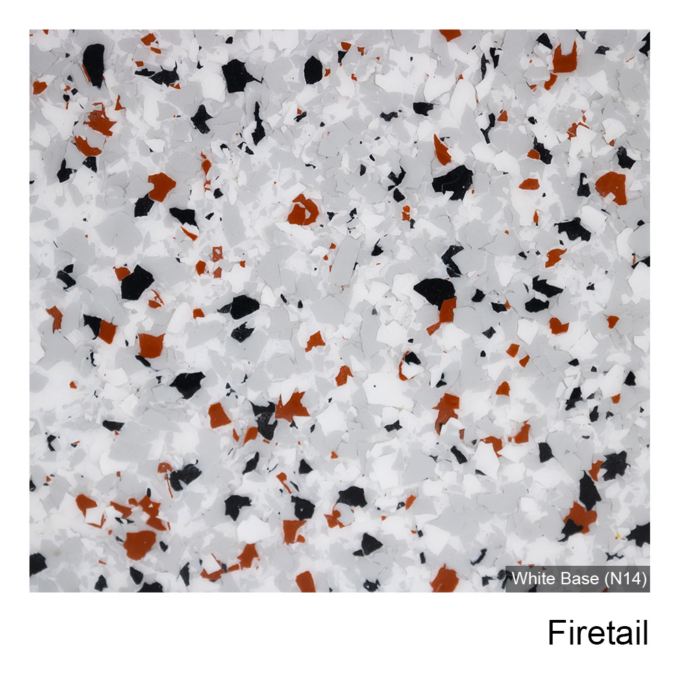 Colour Flake™ Firetail Epoxy Flooring