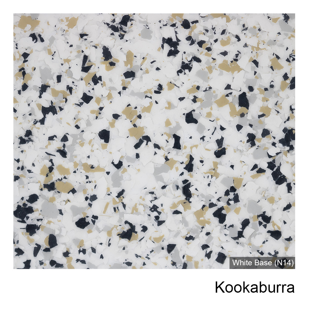 Colour Flake™ Kookaburra Epoxy Flooring