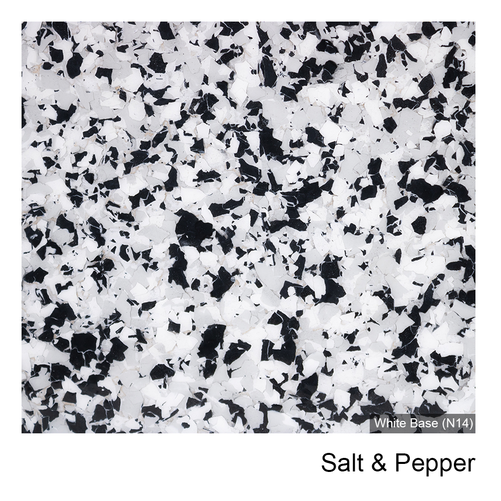 Colour Flake™ Salt & Pepper Epoxy Flooring