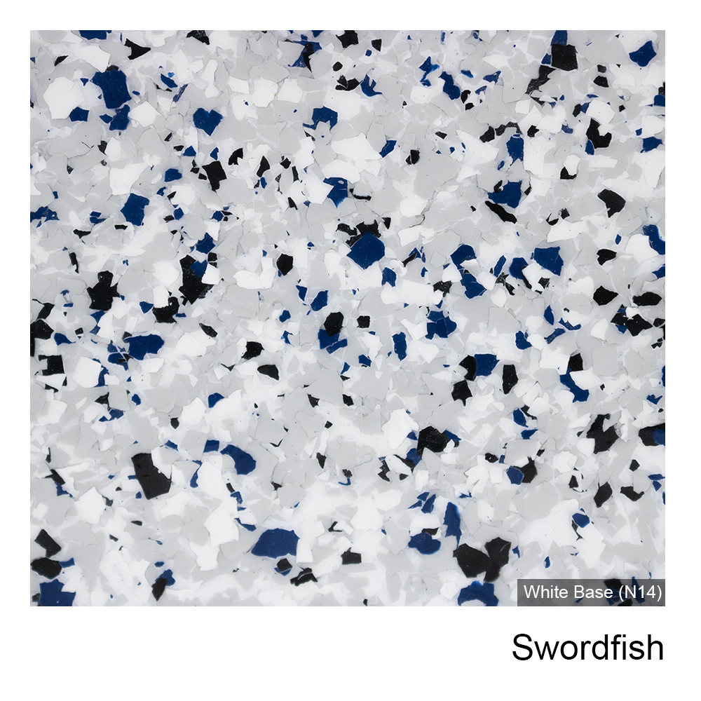 Colour Flake™ Swordfish Epoxy Flooring