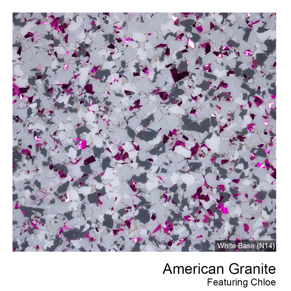 Colour Flake™ American Granite Chloe Epoxy Flooring