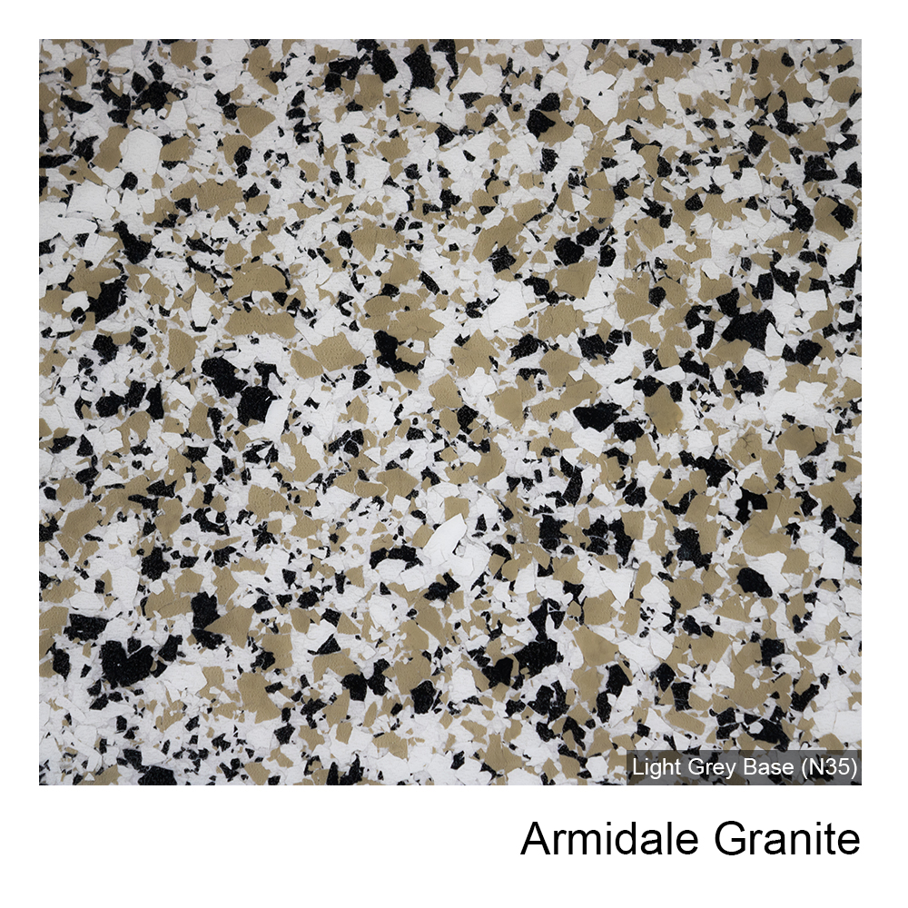 Colour Flake™ Armidale Granite Epoxy Flooring