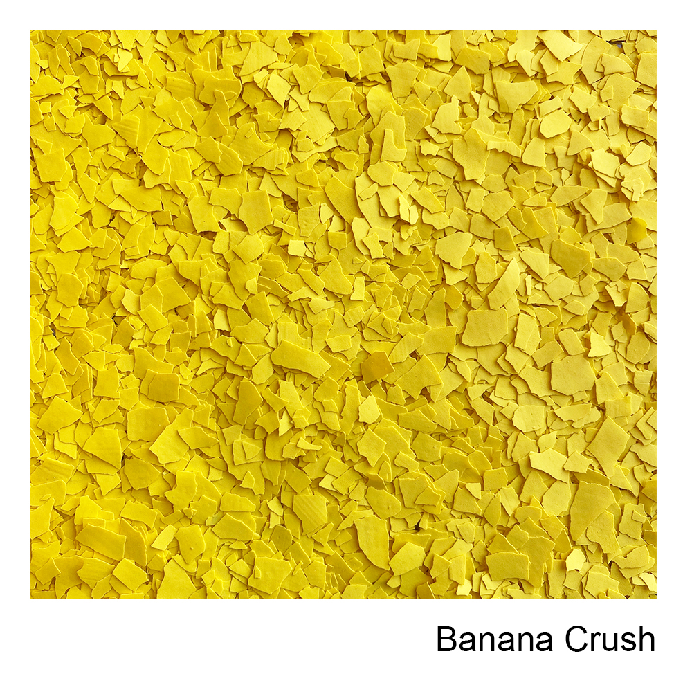 Colour Flake™ Banana Crush Epoxy Flooring