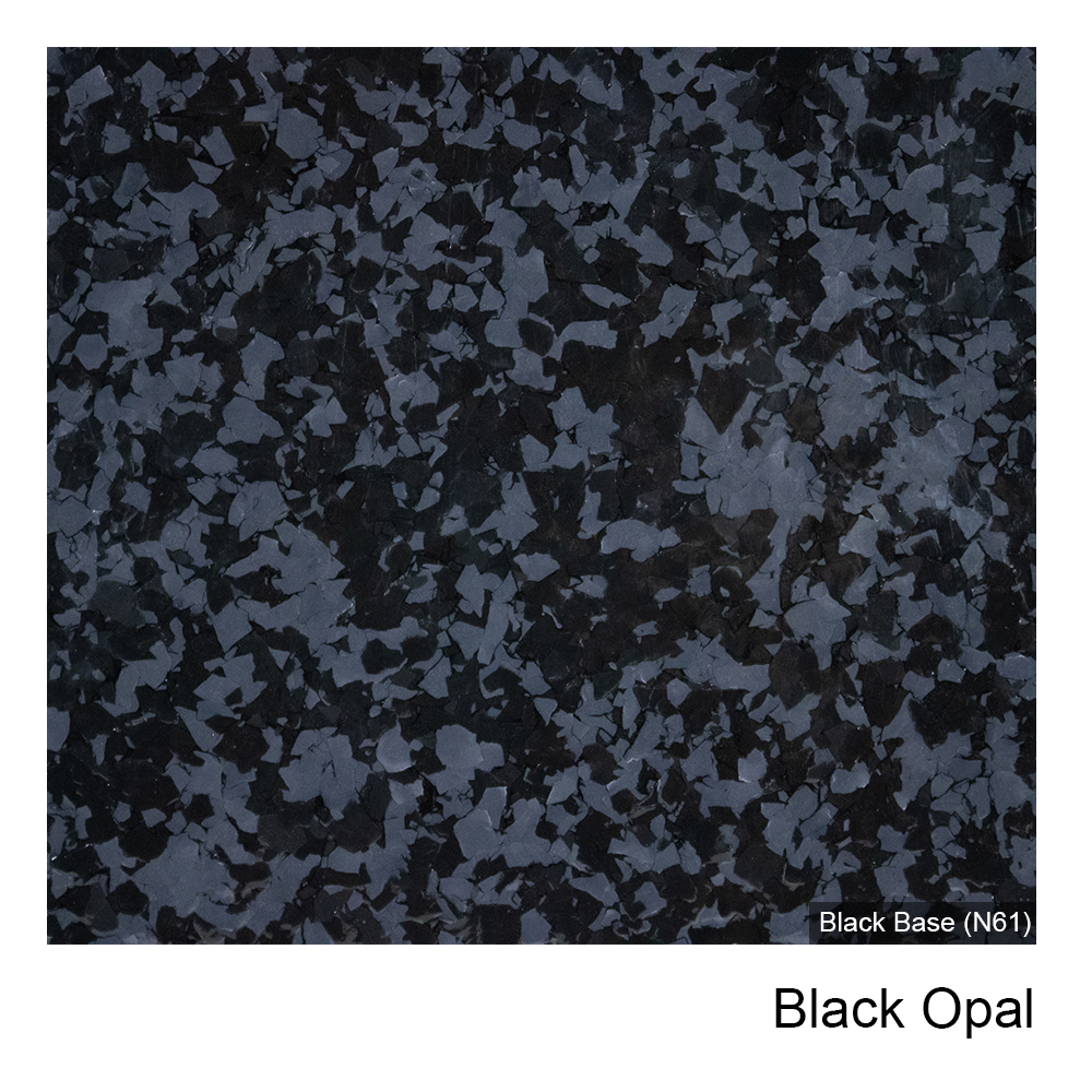 Colour Flake™ Black Opal Epoxy Flooring