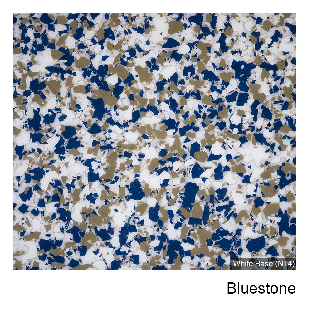 Colour Flake™ Bluestone Epoxy Flooring