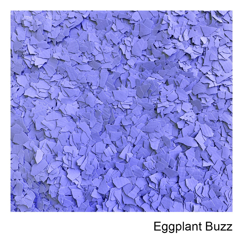 Colour Flake™ Eggplant Buzz Epoxy Flooring