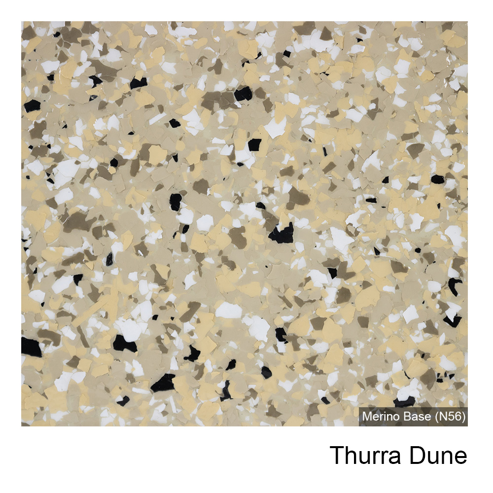 Colour Flake™ Thurra Dune Epoxy Flooring